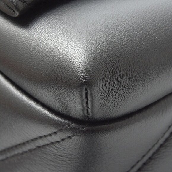BVLGARI Black Leather Backpack - Picture 10 of 10